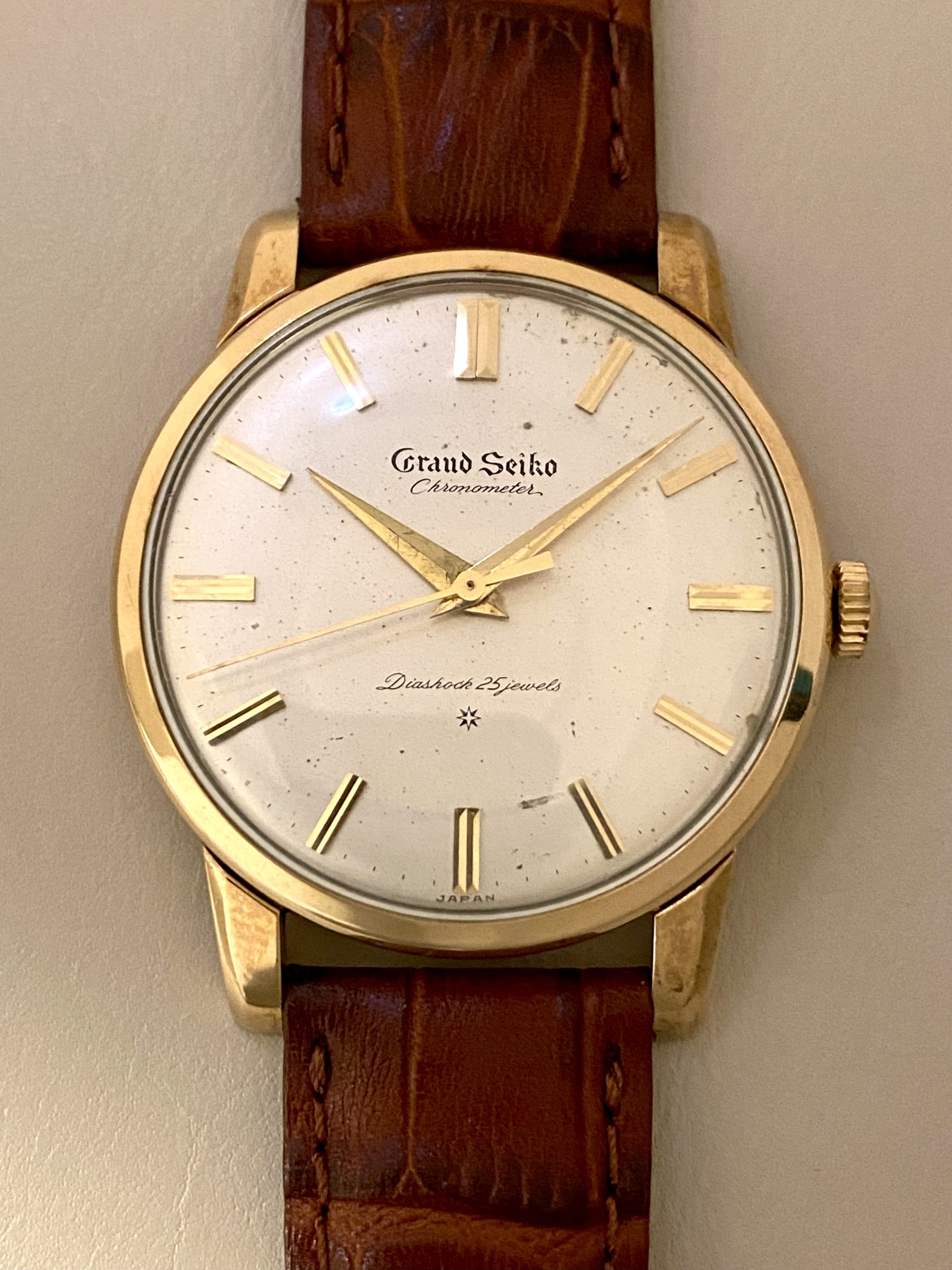 SEIKO グランドセイコー1st プリント文字盤