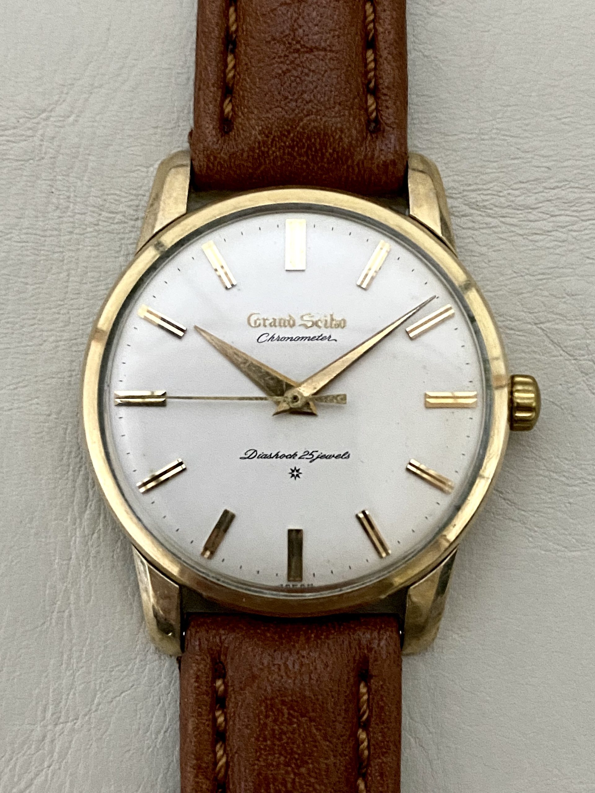 SEIKO グランドセイコー1st 浮き文字盤